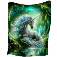 Plaid Licorne - The Pond Unicorn