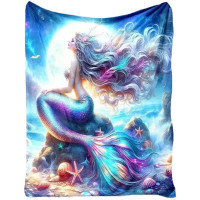 Plaid Sirène - Rainbow Mermaid