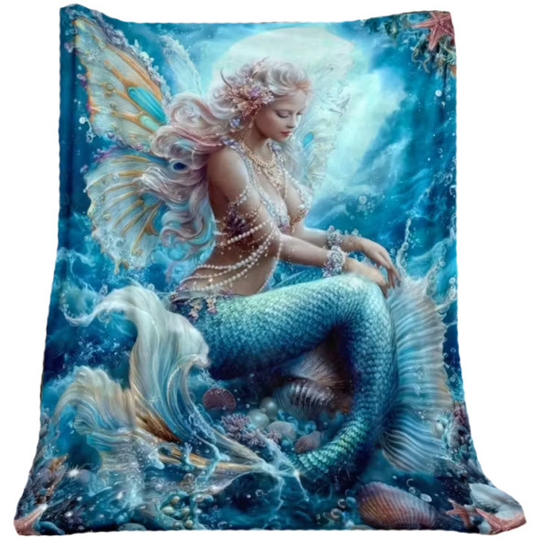 Plaid Géant Sirène "The Fairy Mermaid" / Plaids Sirènes