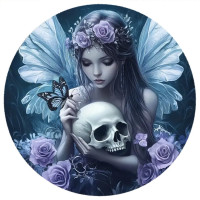 Plaque métal Fée The Gothic Fairy