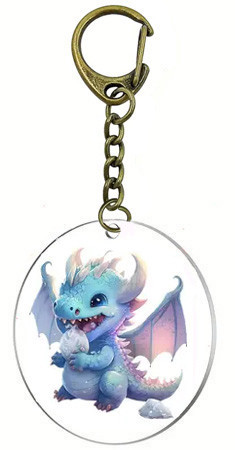 Porte-Clefs Dragon / Porte Clefs Féeriques