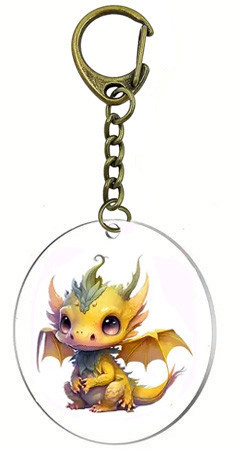Porte-Clefs Dragon / Porte Clefs Féeriques
