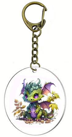 Porte-Clefs Dragon / Porte Clefs Féeriques