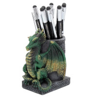 Pot a crayons Dragon Vert