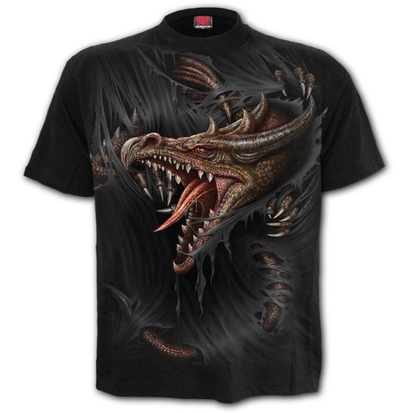 T-Shirt Dragon "Breaking Out" - L / Nouveautés