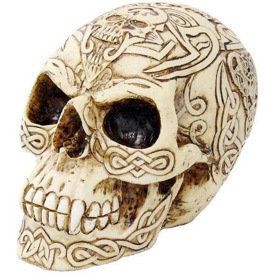 Crâne "Orned Vampire Skull" / statuettes Gothiques