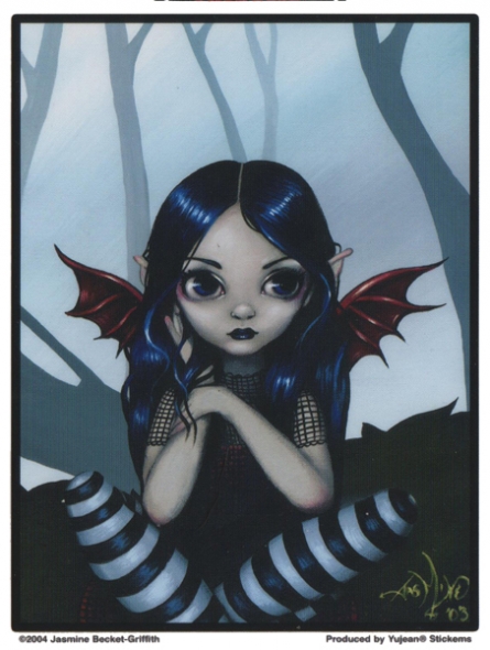 Sticker Fée "Lost but not worried" / Jasmine Becket-Griffith