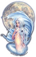 sticker sirene moon mermaid de selina fenech