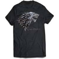 T-Shirt Game of Thrones Chrome Stark INDIE0226
