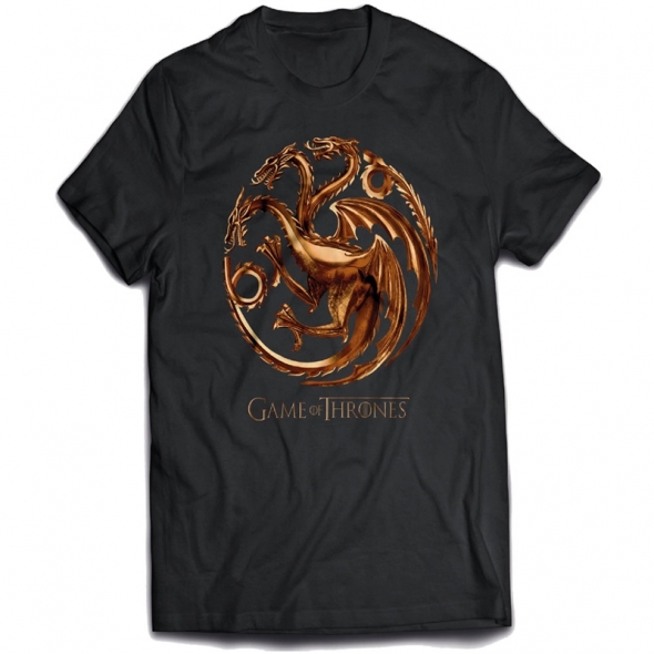 T-Shirt Game of Thrones "Chrome Targaryen" - L / Vêtements - Taille L