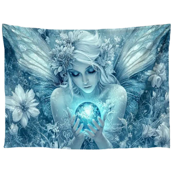 Tenture Fée "Winter Fairy" / Tentures Fées