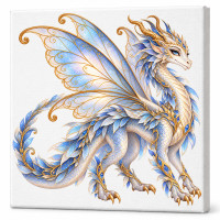 Toile sur chassis Dragon 031