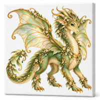 Toile sur chassis Dragon 032