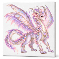 Toile sur chassis Dragon 033