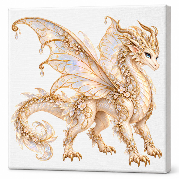 Toile sur ch&acirc;ssis "Dragon" 036 / Toiles sur Ch&acirc;ssis Dragons
