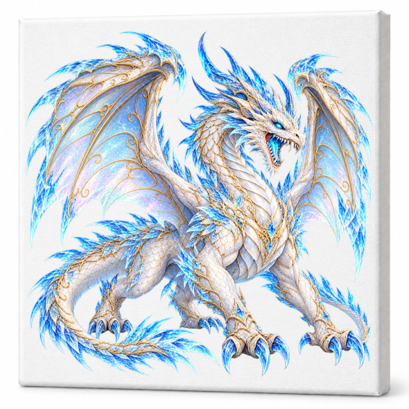 Toile sur ch&acirc;ssis "Dragon" 042 / Toiles sur Ch&acirc;ssis Dragons