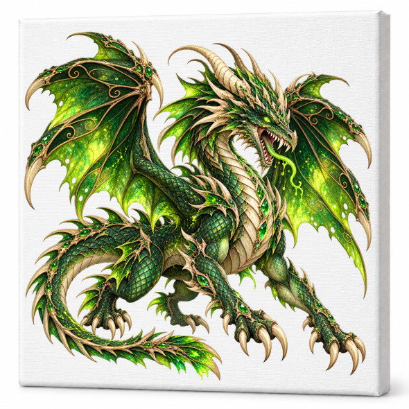 Toile sur ch&acirc;ssis "Dragon" 043 / Meilleurs ventes