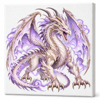 Toile sur chassis Dragon 044