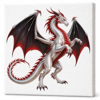 Toile sur chassis Dragon 055
