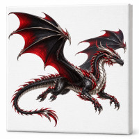 Toile sur chassis Dragon 060