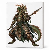 Toile sur chassis Dragon 088