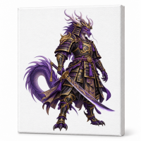 Toile sur chassis Dragon 089