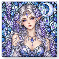 Toile sur ch&acirc;ssis F&eacute;e Crystal 002