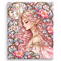 Toile sur ch&acirc;ssis F&eacute;e Crystal 023
