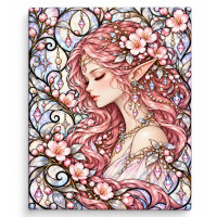 Toile sur ch&acirc;ssis F&eacute;e Crystal 024