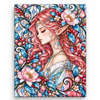 Toile sur ch&acirc;ssis F&eacute;e Crystal 025
