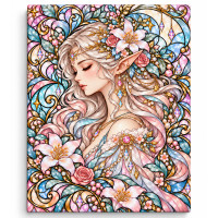 Toile sur ch&acirc;ssis F&eacute;e Crystal 026