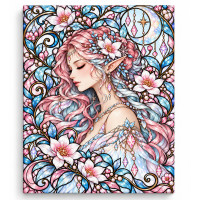 Toile sur ch&acirc;ssis F&eacute;e Crystal 027