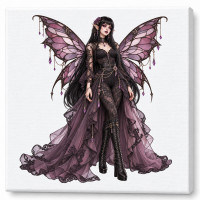 Toile sur ch&acirc;ssis F&eacute;e Gothique 015