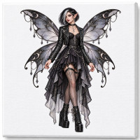 Toile sur ch&acirc;ssis F&eacute;e Gothique 018