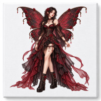 Toile sur ch&acirc;ssis F&eacute;e Gothique 023