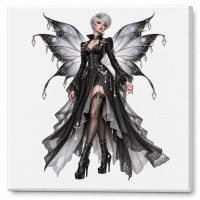 Toile sur ch&acirc;ssis F&eacute;e Gothique 031