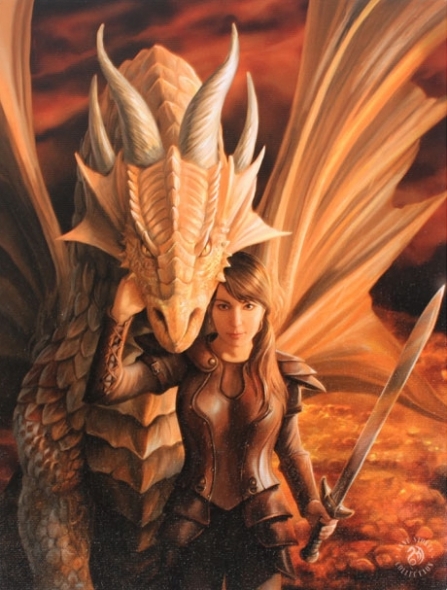 Toile sur chassis "Inner strength" / D&eacute;corations Murales F&eacute;eriques