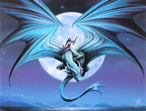 Toile sur chassis "Moonstone" / D&eacute;corations Murales F&eacute;eriques