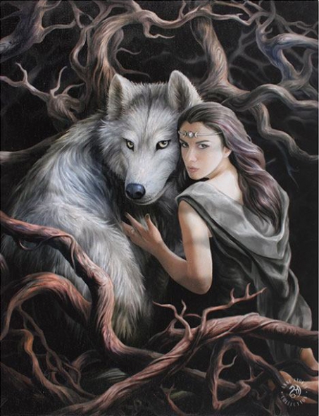 Toile sur chassis "Soul Bond" / D&eacute;corations Murales Elfes