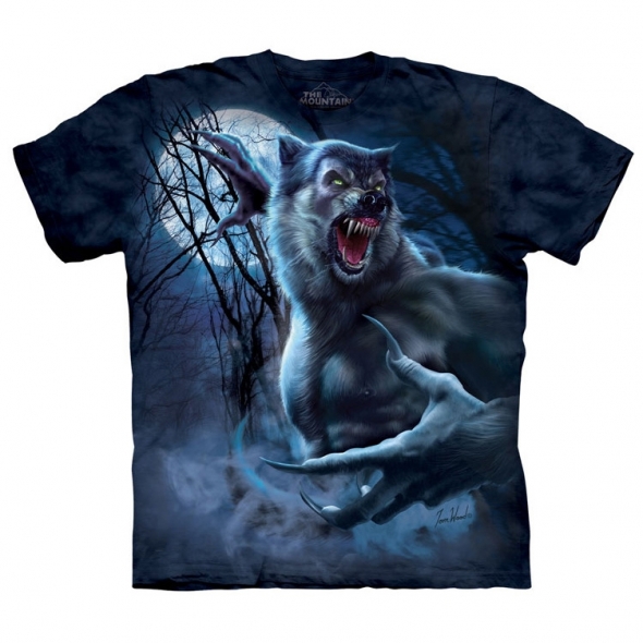 T-Shirt Loup-Garou "Ripped Werewolf" - S / The Mountain