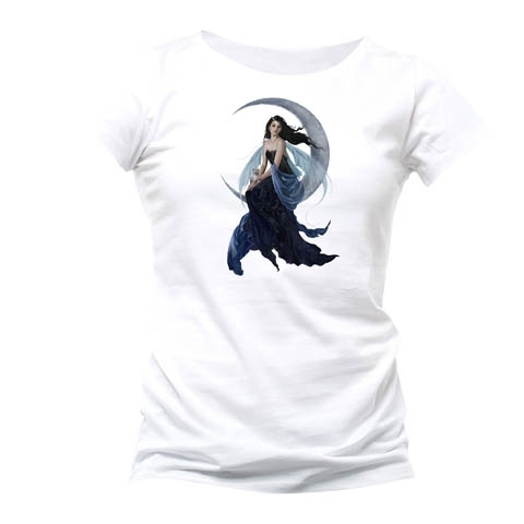 T-Shirt Fée Nene Thomas "Moon Indigo" - L / T-Shirts Fées pour Femmes