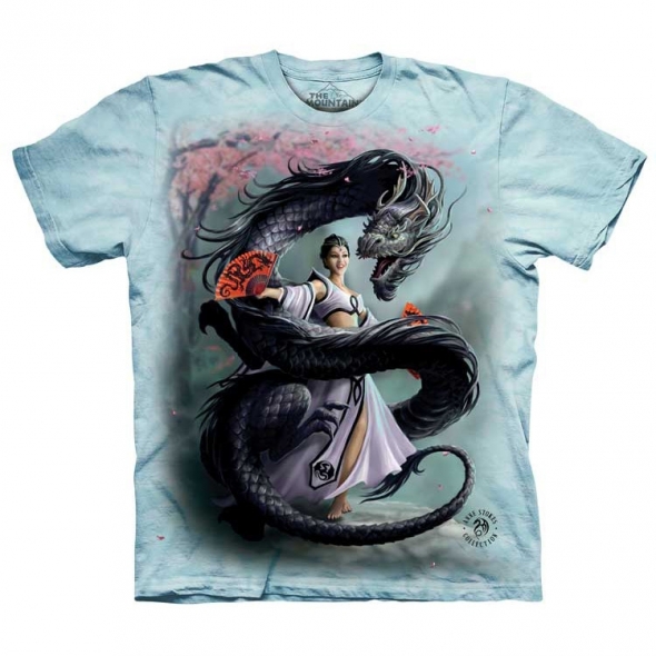 T-Shirt Elfe et Dragon "Dragon Dancer" - S / The Mountain