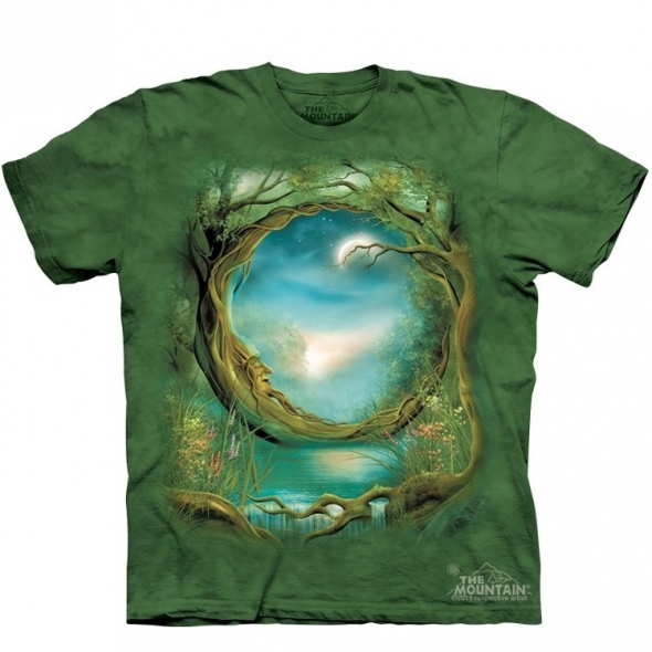 T-Shirt "Moon Tree" - XL / The Mountain