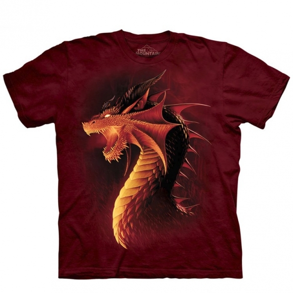 T-Shirt Dragon "Red Dragon" - 3XL / The Mountain