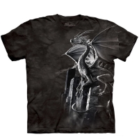 t-shirt the mountain silver dragon