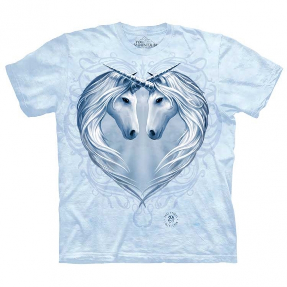T-Shirt Licorne "Unicorn Heart" - XL / T-Shirts Licornes pour Hommes